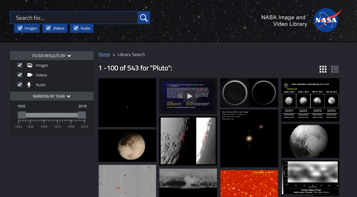 Ilustración para el artículo titulado Cómo acceder a la biblioteca multimedia de videos e imágenes de la NASA de forma gratuita